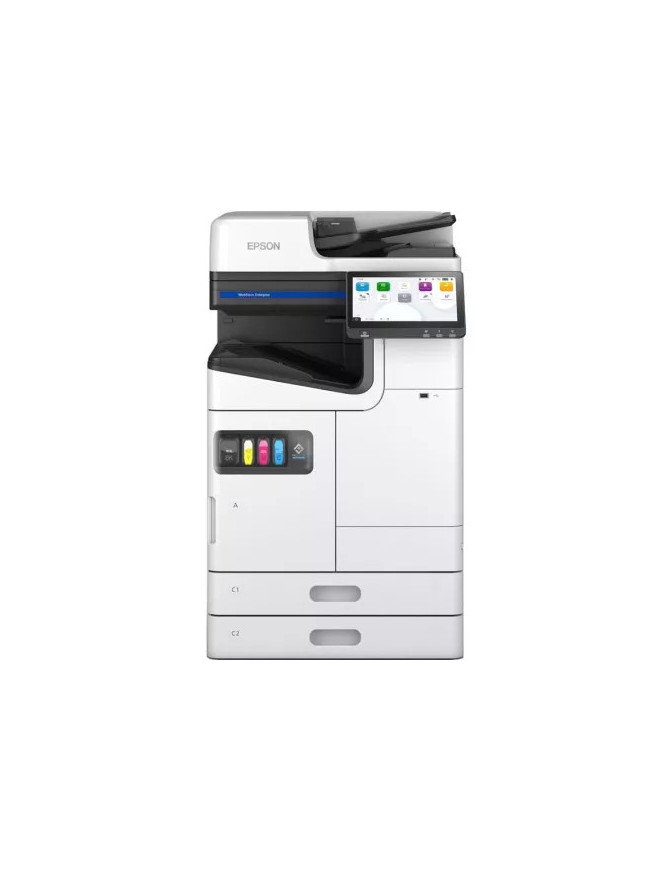 Imprimanta multifunctionala inkjet Color Epson AM-C5000, A3, duplex, ADF, Wi-Fi, Alb/Negru