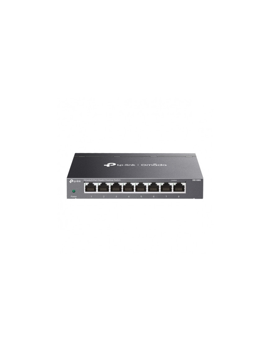Switch TP-LINK DS108G, 8 porturi, Black