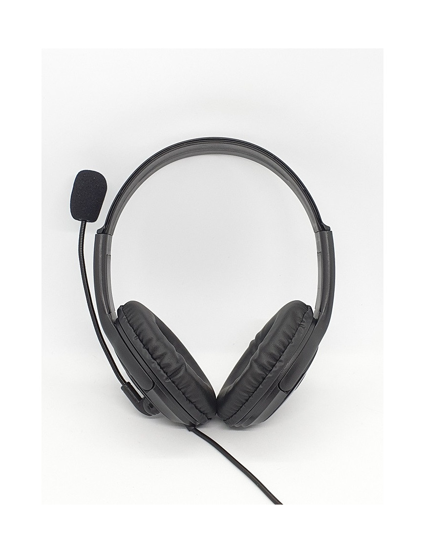 Casti cu microfon OEM HS MM01-HCT, Jack 3.5 mm, Black
