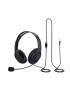 Casti cu microfon OEM HS MM01-HCT, Jack 3.5 mm, Black