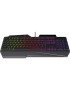 Tastatura gaming cu fir HAVIT KB488L, RGB, USB, Black