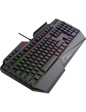 Tastatura gaming cu fir HAVIT KB488L, RGB, USB, Black