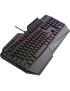 Tastatura gaming cu fir HAVIT KB488L, RGB, USB, Black