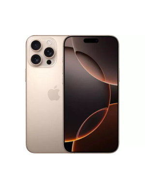 Telefon APPLE iPhone 16 Pro Max, 256GB, 8GB RAM, 5G, Desert Titanium