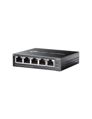 Switch TP-LINK ES205GP, 5 porturi (4 PoE+), Black