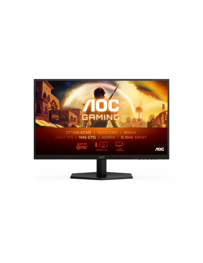 Monitor Gaming LED AOC Agon 27G42E, 27" Full HD, IPS, 0.5 ms, 180 Hz, Black
