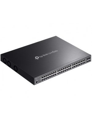 Switch TP-LINK SG3452XMPP, 48 porturi (40 PoE+, 8 PoE++), Black