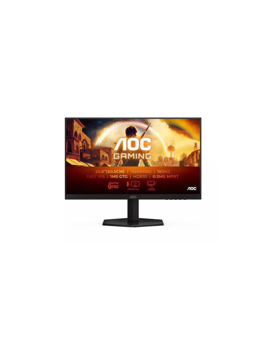 Monitor LED Gaming AOC 24G42E, Full HD, 23.8", 0.5 ms, 180 Hz, Black