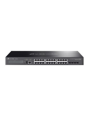 Switch TP-LINK SG5428X, 24 porturi, Black