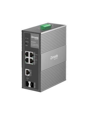 Switch TP-LINK Omada IES206GPP, 4 porturi (3 PoE+, 1 PoE++), Black