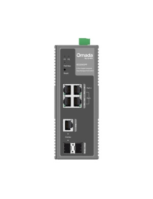 Switch TP-LINK Omada IES206GPP, 4 porturi (3 PoE+, 1 PoE++), Black