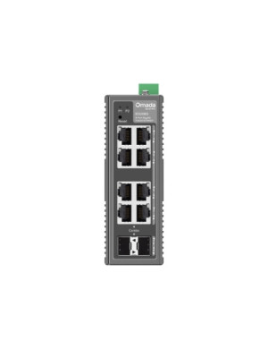 Switch TP-LINK IES208G, 8 porturi, Gray