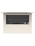 Laptop Apple MacBook Air 15 with Liquid Retina (2025) MW1J3RO/A, Apple M4 Deca Core, 15.3 inch, RAM 16GB, SSD 256GB, Apple M4 10