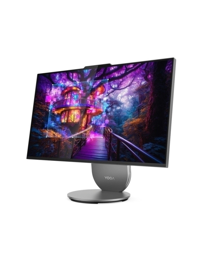 All-In-One Lenovo Yoga 27IAH10 AIO F0J2004KRI, Intel Core Ultra 7 255H, 27 inch, RAM 16GB, SSD 1TB, Intel Arc 140T, Fara sistem 