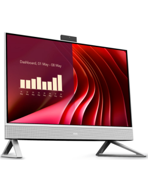 All-In-One Dell 24 EC24250 AIO EC24250_RPLU-R_003, Intel Core 7 150U, 23.8 inch, RAM 16GB, SSD 1TB, Intel Graphics, Windows 11 Pro, Pearl White