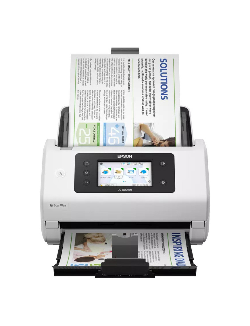 Scanner EPSON WorkForce DS-800WN, A4, Duplex