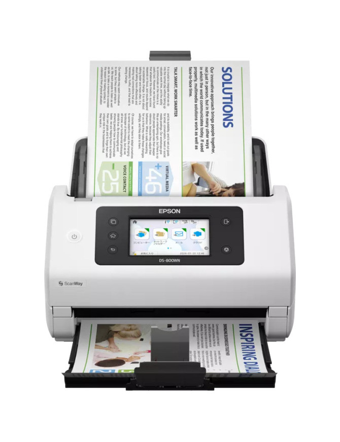 Scanner EPSON WorkForce DS-800WN, A4, Duplex