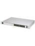 Switch PoE UBIQUITI UniFi Switch PRO cu 24 porturi Gigabit, 2xSFP+, managed, rackabil - USW-PRO-24-POE, Silver
