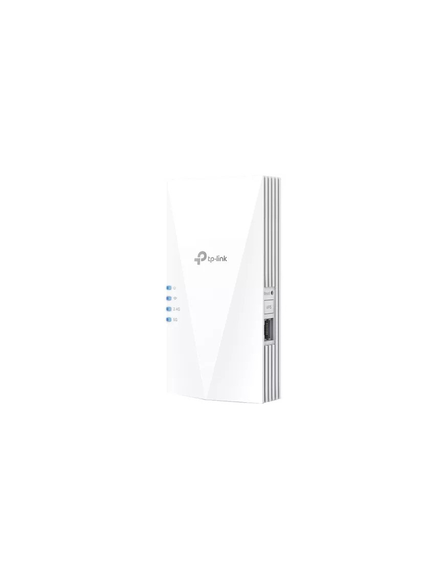 Range Extender TP-LINK RE600X AX1800, Wi-Fi 6, Dual-Band 574 + 1201 Mbps, Alb