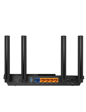 TP-Link Archer AX55 router wireless Gigabit Ethernet Bandă dublă (2.4 GHz/ 5 GHz) Negru