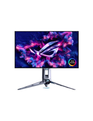 Monitor Gaming LED ASUS ROG Swift PG27AQWP-W, 27 inch QHD OLED, 540 Hz, 0.02 ms, Silver
