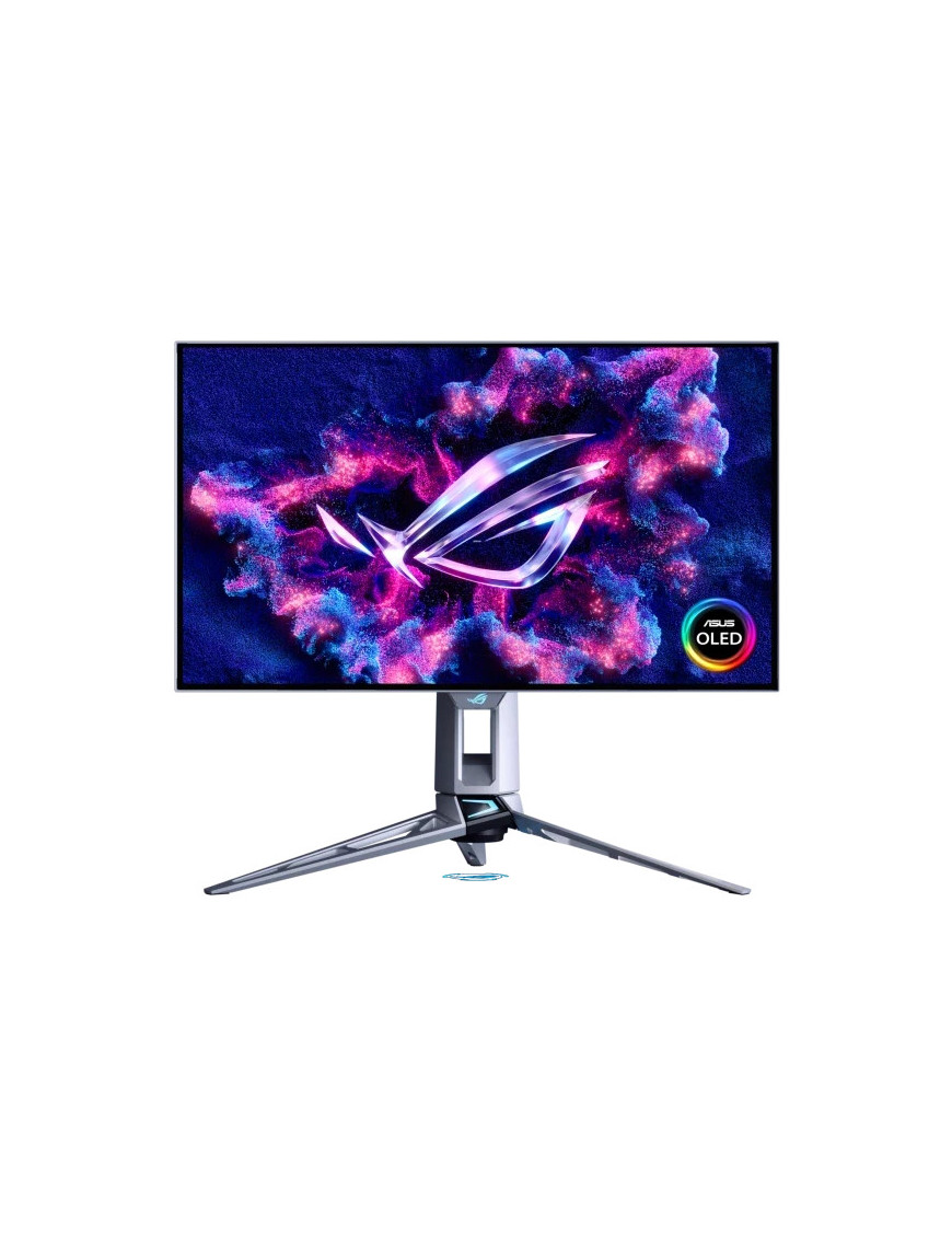 Monitor Gaming LED ASUS ROG Swift PG27AQWP-W, 27 inch QHD OLED, 540 Hz, 0.02 ms, Silver