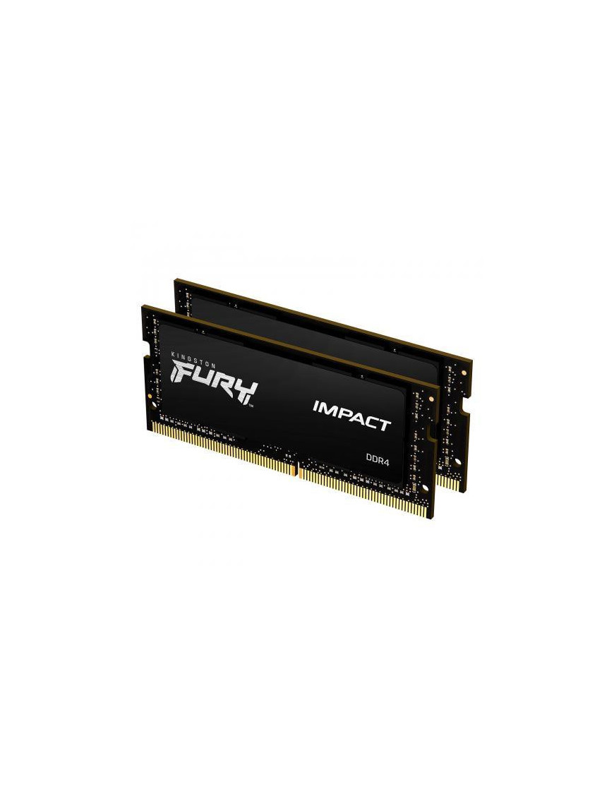 Memorie RAM SO-DIMM KINGSTON FURY Impact KF432S20IBK2/64, DDR4-3200MHz, 64GB, CL20