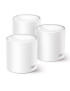 TP-Link Deco X50 (3-pack) Bandă dublă (2.4 GHz/ 5 GHz) Wi-Fi 6 (802.11ax) Alb Intern
