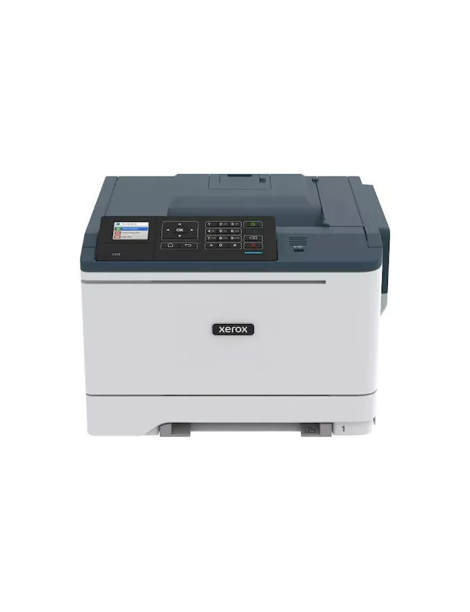 Imprimanta Laser XEROX C310, Color, A4, Duplex, USB/LAN/Wi-Fi, Tava coli: 250 coli, White-Blue