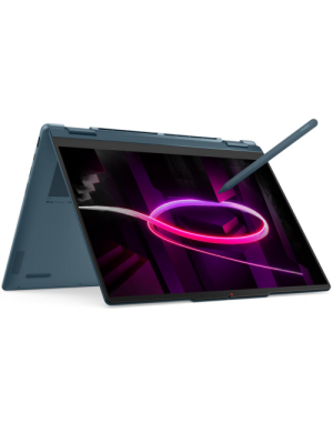 Laptop 2-in-1 Lenovo Yoga 7 83TD003DRM, AMD Ryzen AI 7 445, 14 inch Touch, RAM 32GB, SSD 1TB, AMD Radeon 840M Graphics, Windows 11 Pro, Tidal Teal