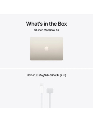Laptop Apple MacBook Air 13 with Liquid Retina (2026) Z1L3000FZ, Apple M5 10-core, 13.6 inch, RAM 16GB, SSD 512GB, Apple M5 10-c