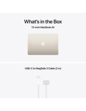Laptop Apple MacBook Air 13 with Liquid Retina (2026) MDHA4RO/A, Apple M5 10-core, 13.6 inch, RAM 16GB, SSD 512GB, Apple M5 8-co