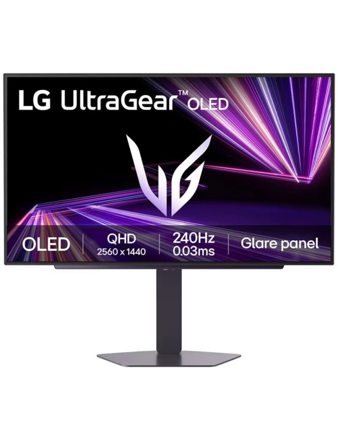 Monitor Gaming LED LG UltraGear 27GX704A-B.AEU, 27" QHD OLED, 240 Hz, 0.03 ms, Black