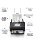 Scanner EPSON WorkForce ES-590W, A4, Duplex