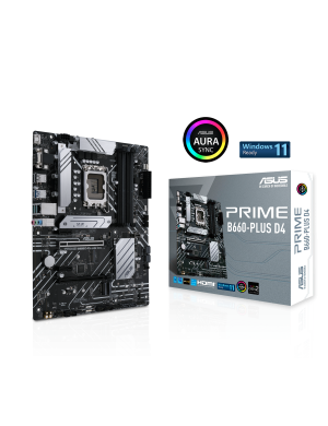 ASUS PRIME B660-PLUS D4 Intel B660 LGA 1700 ATX