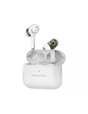 Casti wireless KRUGER & MATZ KMPM4, Bluetooth 5.0, White
