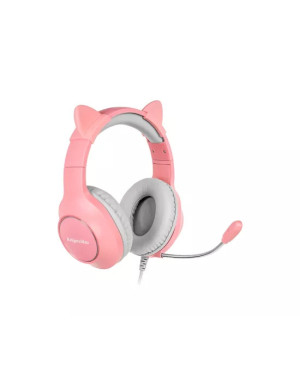 Căști gaming cu microfon pentru copii KRUGER & MATZ KM0658, Pink