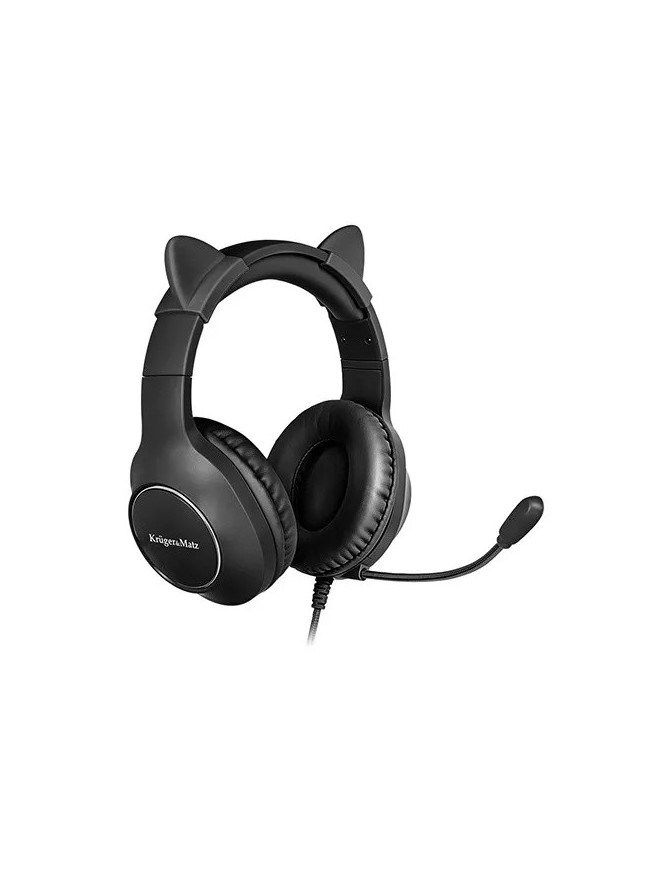 Căști gaming cu microfon pentru copii KRUGER & MATZ KM0659, Black