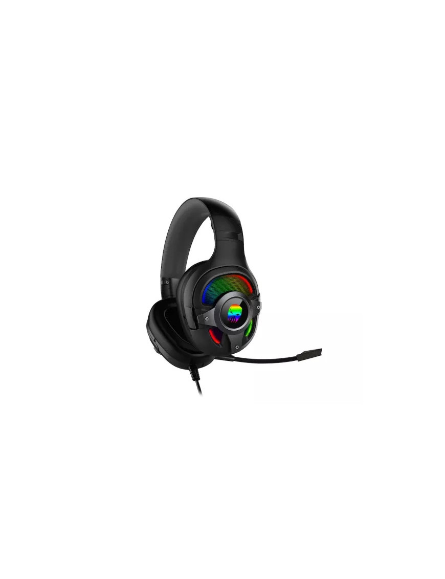 Căști gaming KRUGER & MATZ Warrior GH-100 PRO RGB Black KM0660