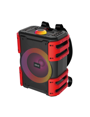Boxa portabila AKAI FMT-26BT, 30W, Bluetooth 5.4, RGB, Black