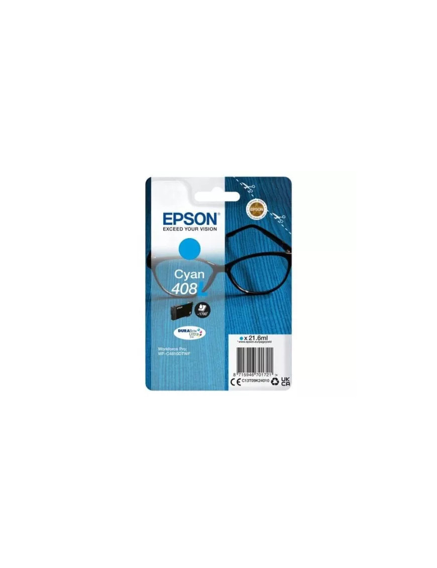 Cartus Cerneala EPSON 408L, 1.7K pagini, Cyan