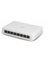 Switch PoE UBIQUITI UniFi cu 8 porturi Gigabit, managed, carcasa plastic - USW-LITE-8-POE-EU, White