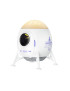 Proiector LED cu boxa XO XO - CF38, Model capsula spatiala, 10W, RGB