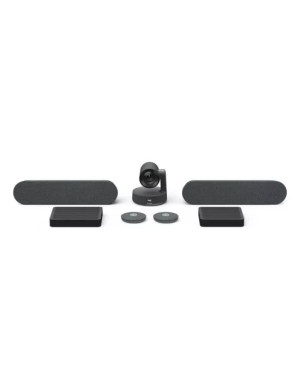 Sistem videoconferinta LOGITECH Rally Plus 960-001224, USB/HDMI, Black
