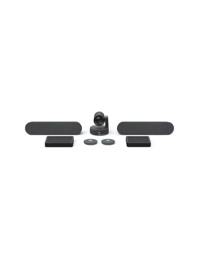 Sistem videoconferinta LOGITECH Rally Plus 960-001224, USB/HDMI, Black