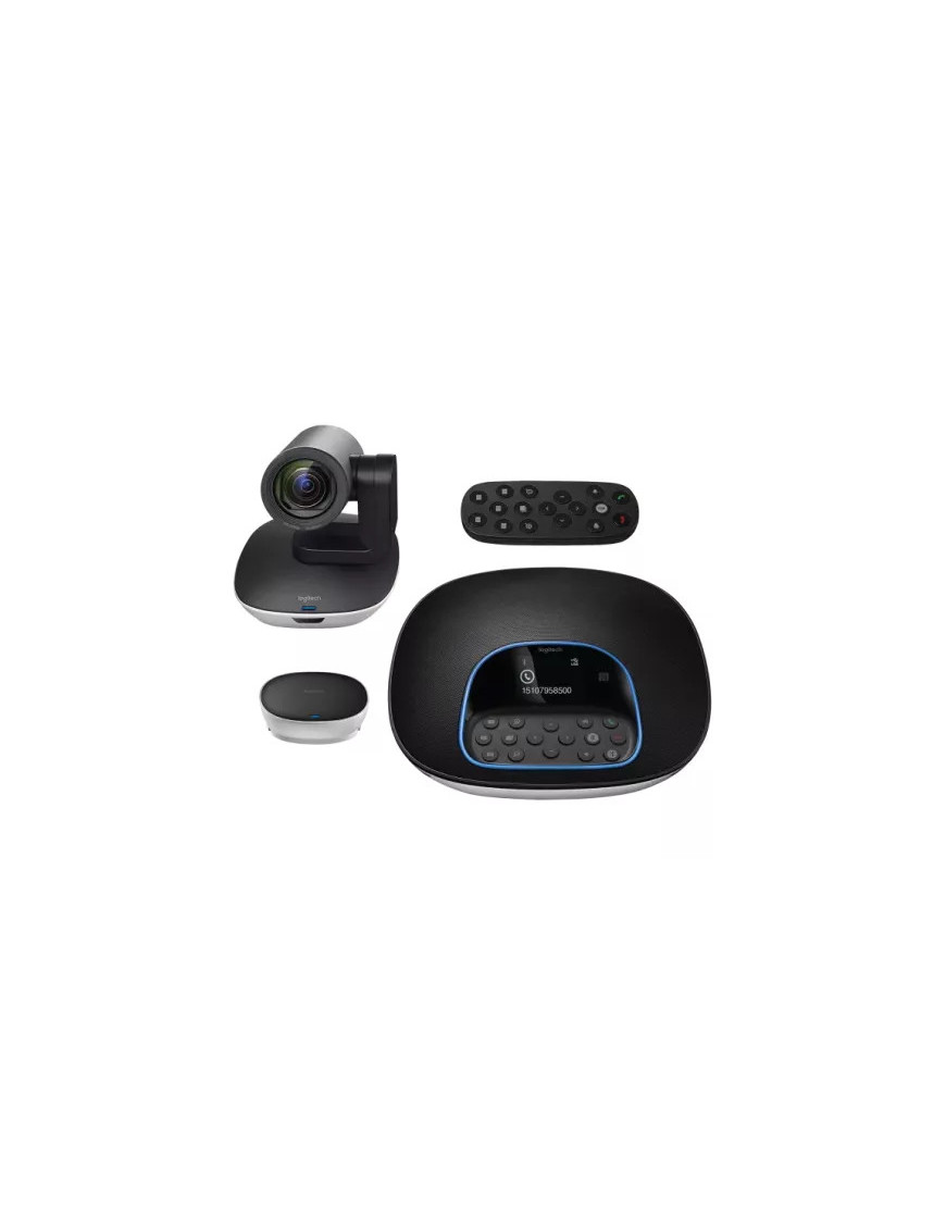 Sistem Videoconferinta LOGITECH Group, USB, Black