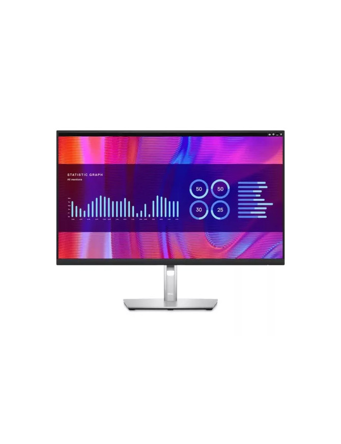 Monitor LED DELL P2723DE, 27" QHD, 60Hz, 5 ms, Black/Silver