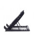 Cooler laptop Pad GEMBIRD NBS-1F17T-01, 17", Black