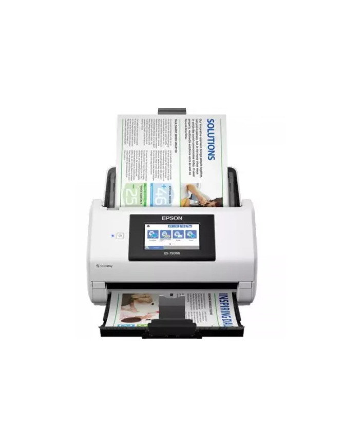 Scanner profesional Epson DS-790WN A4 Duplex 45ppm cu Wi-Fi Direct și USB 3.0
