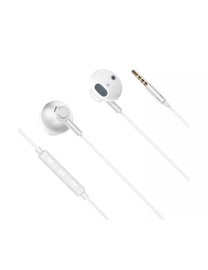 Casti cu fir KRUGER & MATZ KMPB2-W, Jack 3.5 mm, White